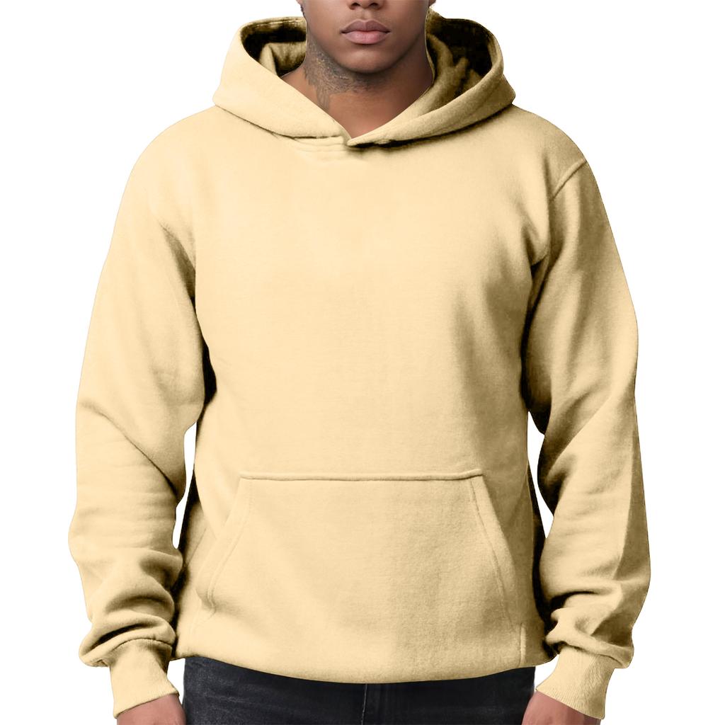 Men's Fleece Hoodie Casual Long Sleeve Sweatshirt