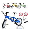 Model Bicicletă Anti-Coliziune Detaliu Mic Cadou de Festival Bicicletă de Deget Aliaj Turnare sub Presiune Jucărie Simulare pentru Copii