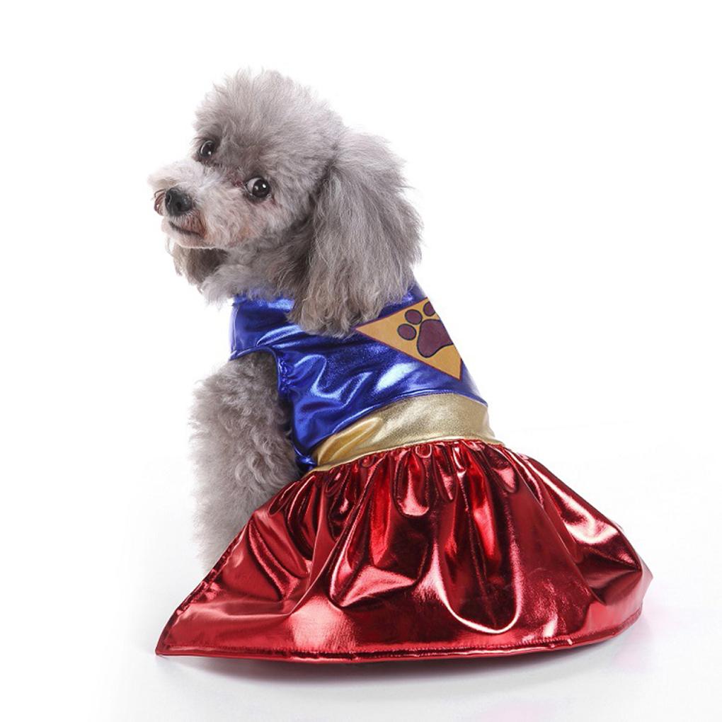 Halloween Pumpkin Dresses Costume For Dog Cat Cosplay Suit Clothing Christmas Prom Clothes