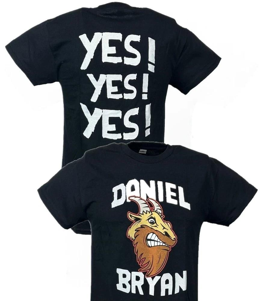 Daniel Bryan Goat YES YES YES Black Tshirt S