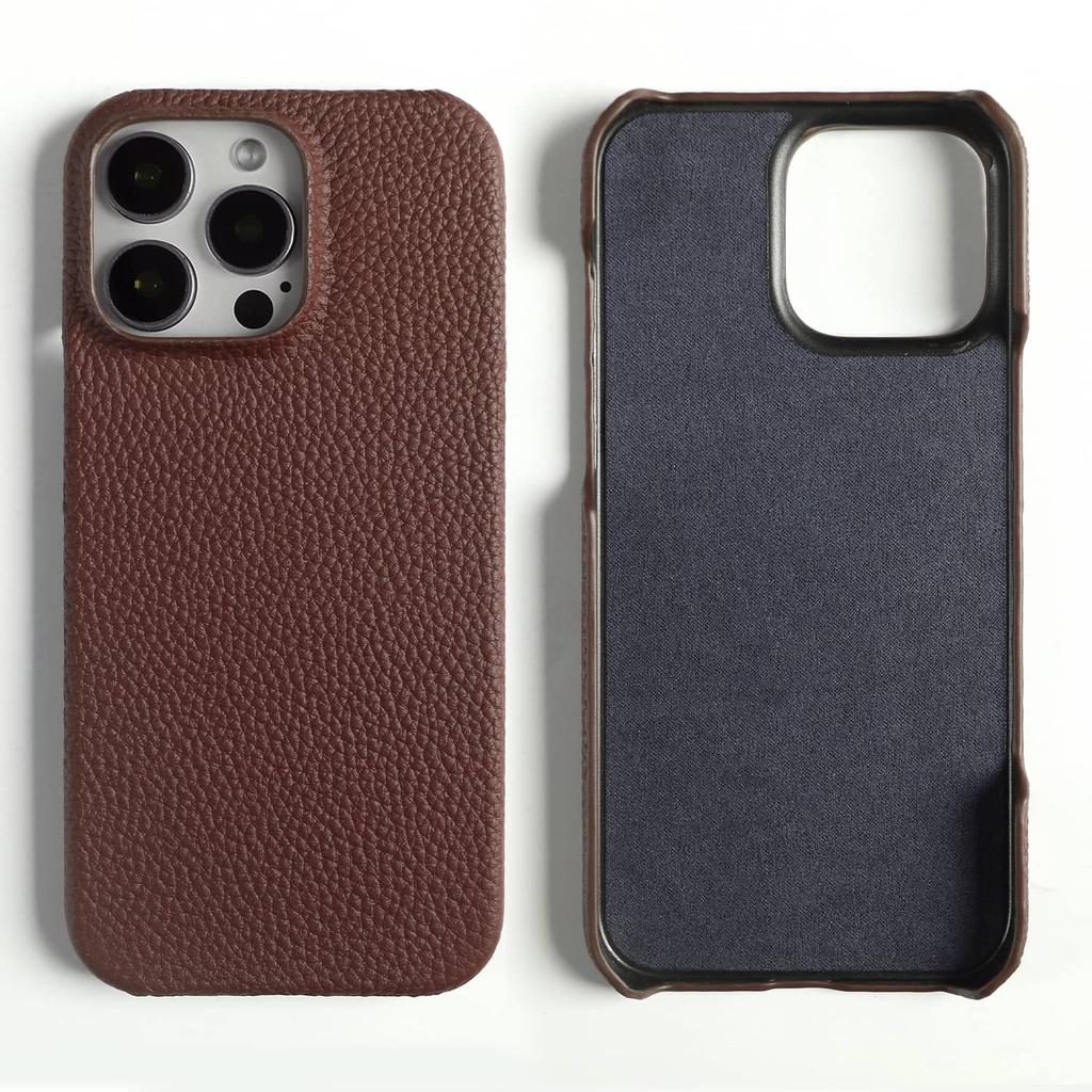 For Iphone 13 Pro Case Luxury Genuine Leather Cover Back Etui Coque Shockproof for Funda Iphone14 XR XSMax 15 7 8Plus 12 Carcasa