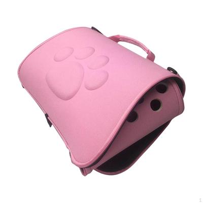 Portable Cat Carrier Bag, with Breathable Holes Case Durable Double Zippers Pouch Fashion Pet