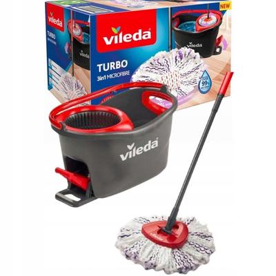 Vileda Turbo 3in1 Rotary Mop with Bucket Set