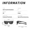 Outdoor Polarized Sunglasses Square Frame Driving Goggles Men Women UV400 Sport Cycling Glasses Eyewear Riding Sun Glasses