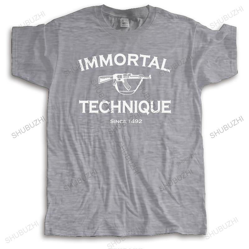 

Новая футболка летняя хлопковая футболка свободный топ Immortal Technique Рэп Мужская унисекс уличная одежда топ подарок Мужская футболка с коротким рукавом 4XL