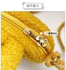New Children's Cute Plush Rabbit Crossbody Bag Fashion Princess Coin Purse Trendy Accessory Bag Kids Crossbody Bags