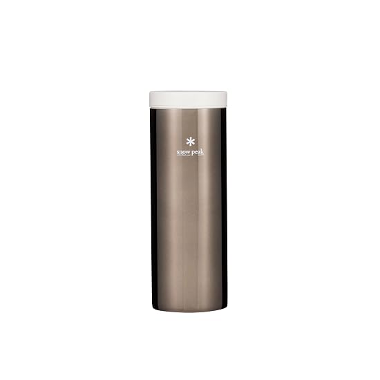 Snow Peak System Bottle 500 Dark Silver TW-071R-DS
