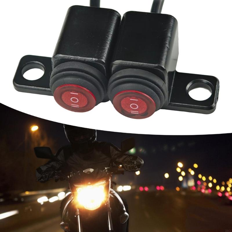 28GC Waterproof Motorcycle Headlight Switches 3 Adjustable Levels for Motorcycle Use China Mainland