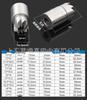 Diesel Injector Seat & Valve Cleaning Reamer Set: 6, 7, 11, 17 Pieces