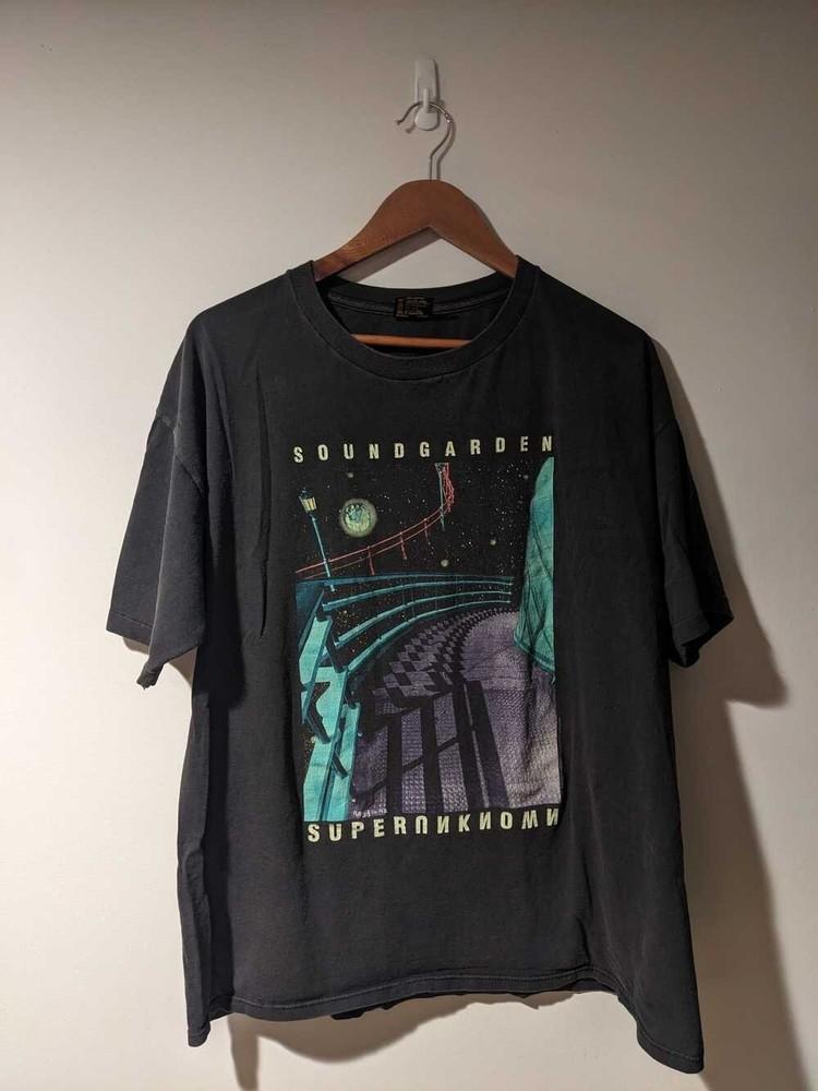 Vintage Vintage 1994 SoundGarden Superunknown Tour  Shirt  AN49326 Unisex T-Shirt XXXXL