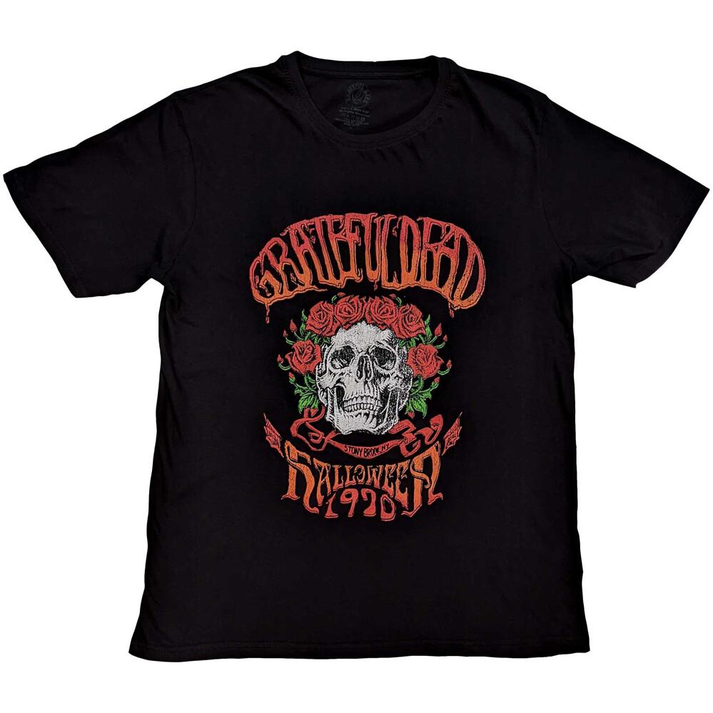 Grateful Dead - Череп Стоуни-Брук - Черная футболка S разноцветный
