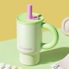 810ml Thermal Mug with Handle Insulated Straw Tumbler with Lids 316 Stainless Steel Coffee Tumbler Termos Cup for Travel Mug