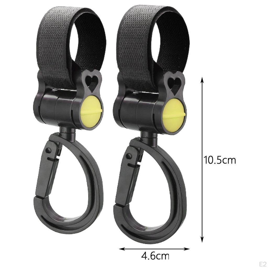 2 Pieces Motorcycle Hook Multifunctional Spare Parts Easy Installation Universal Hanging