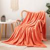 Solid Color Flannel Blanket - Cozy Air Conditioning or Office Nap Blanket