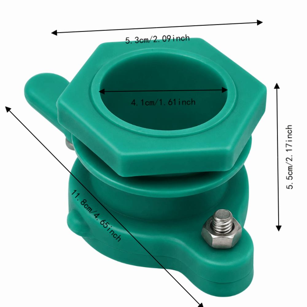 2pcs Plastic Honey Extractor Tap Leak Proof Design Honey Bucket Valve Honey Extraction