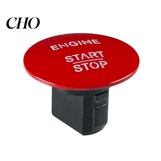 Metal Panel Start Butto Engine Stop Button Switch for Mercedes Benz, Car Push Wear-resistant Starter Switch, Button, Replacement Accessory