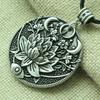 Mandala Flower Necklace Lotus Meditation Yoga Jewelry