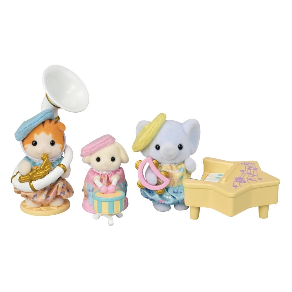 

Sylvanian Families Hoikuen [Набор для концерта Hoikuen -Doremifa Music Band-] Сертификация S-78 ST Mark Возраст 3+ Игрушечный кукольный домик Sylvanian Families Epoch EPOCH
