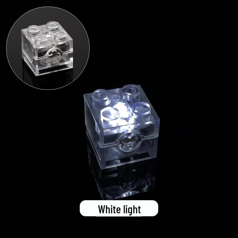 Светодиодные цветные мигающие огни, совместимые с конструкторами Lego Small Particle Small Particle