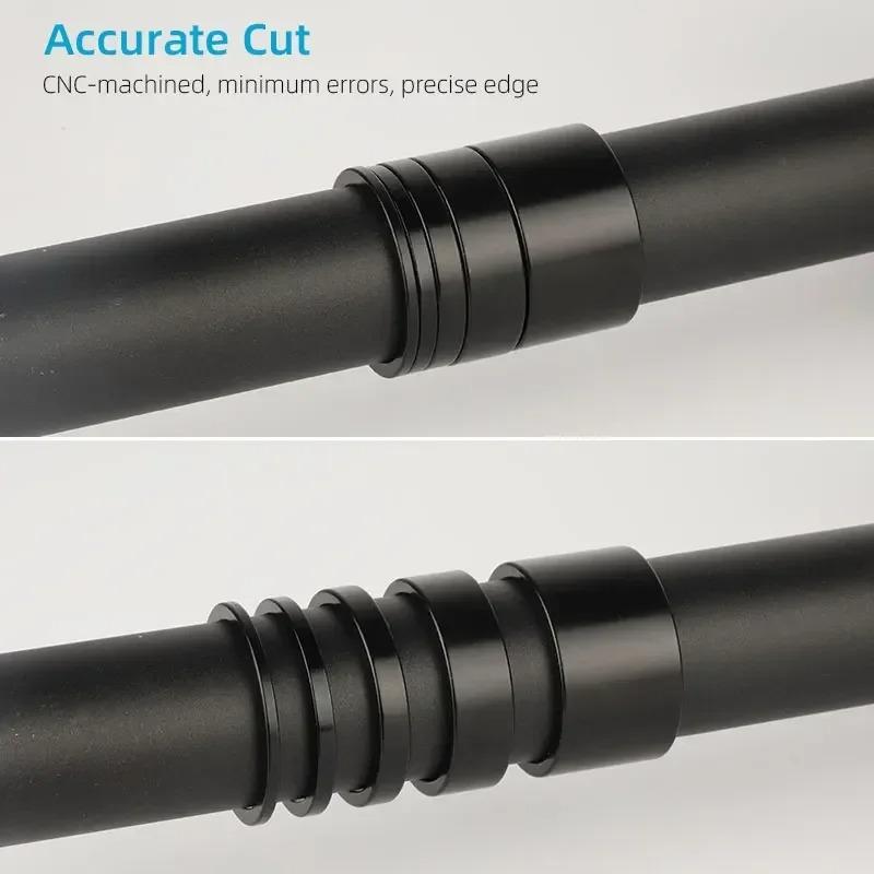 Aluminum Spacer 1-1/8" 28.6mm Bicycle Front Fork Standpipe Headset Stem Alloy Washer Multi-size Height Handlebar Rise-up Adjust