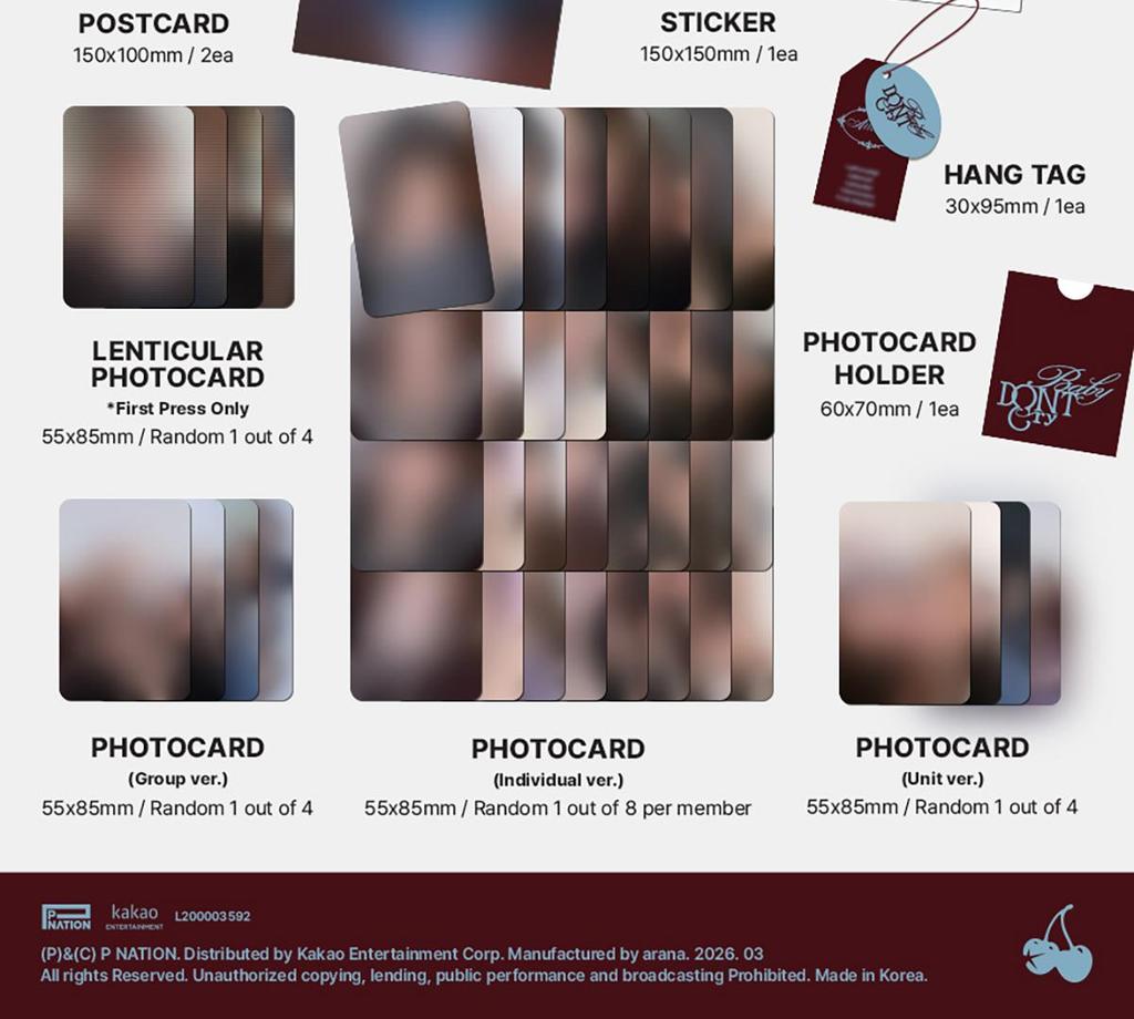 Baby DONT Cry [AFTER CRY] 1st Mini Album