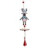 Christmas Style Decoration Wooden Xmas Tree Bell Hanging Pendant Ornament Handmade DIY Wood Crafts Kids Gift Party Decor