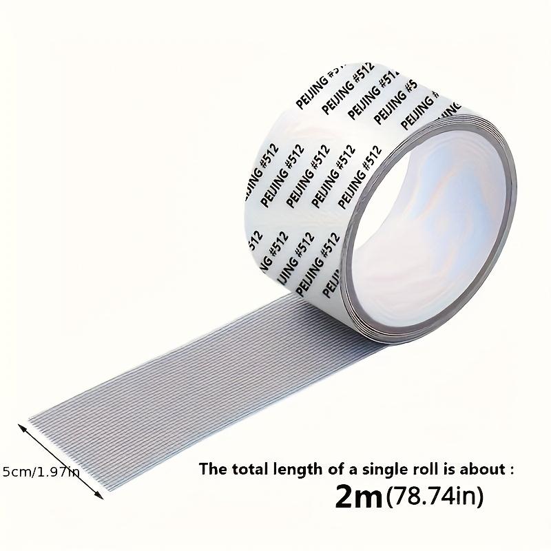 1 Mosquito-proof Net Repair Tape, Waterproof Self-adhesive Repair Sheet Suitable for Dormitory Screen Windows and Curtains