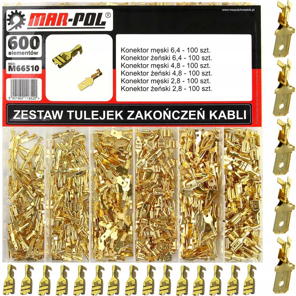 Set Of Connectors With Eyelets 450Sz M66512