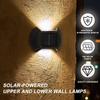 1Pcs Outdoor Solar Lampe LED Solar Licht Wall Street Licht Lampe Solar Powered Sonnenlicht 8 LED Lampe Garten Dekorative LM