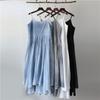 2026 Spring/Summer Irregular Double-Layer Spray-Dyed Maxi Dress - Women's Flowing Fairy-Like Camisole
