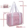 Borsa Tote in Tela JK: Borsa a tracolla versatile a spalla singola per studenti e fan di COS Anime - Ideale per il pendolarismo e i laptop