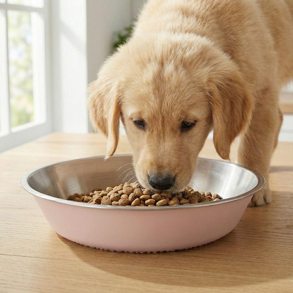 Wide Mouth Cat Food Bowls Anti-Tip Dog Food Dish Pet Feeding Bowl  Pet Drinking Feeding