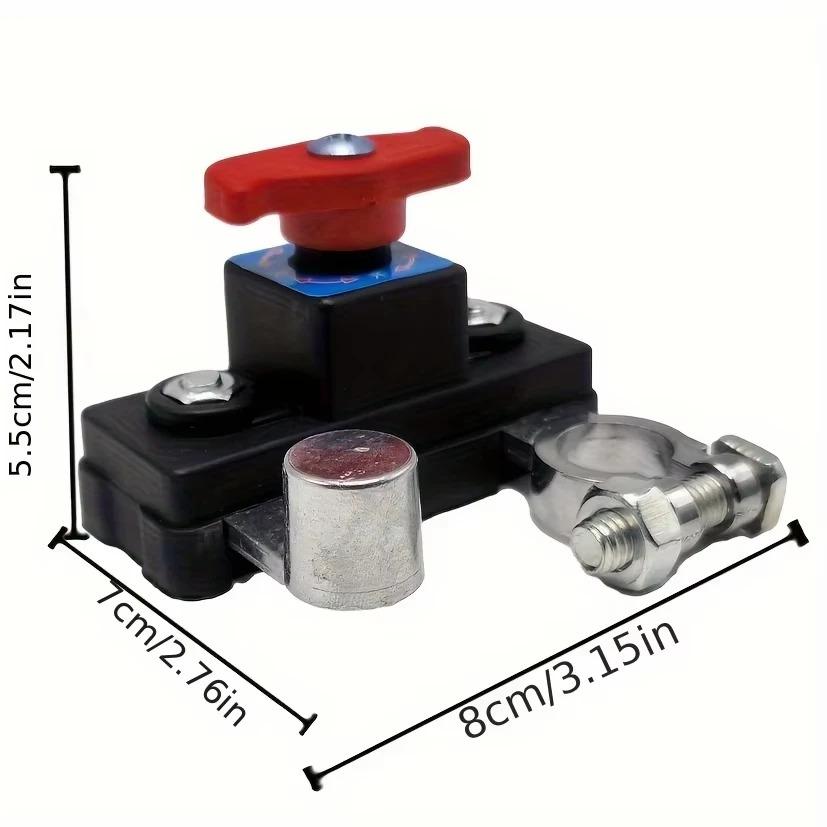 Выключатель массы для автомобильного аккумулятора, Отключатель, Изолятор, Выключатель отключения питания 12В/24В, Выключатель отключения автомобильного аккумулятора, Изолятор, Питание, Для эффективной работы аккумулятора