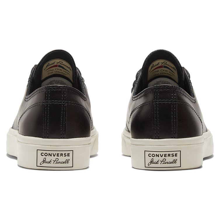 Converse Jack Purcell Low Black White Unisex Sneakers 170098C