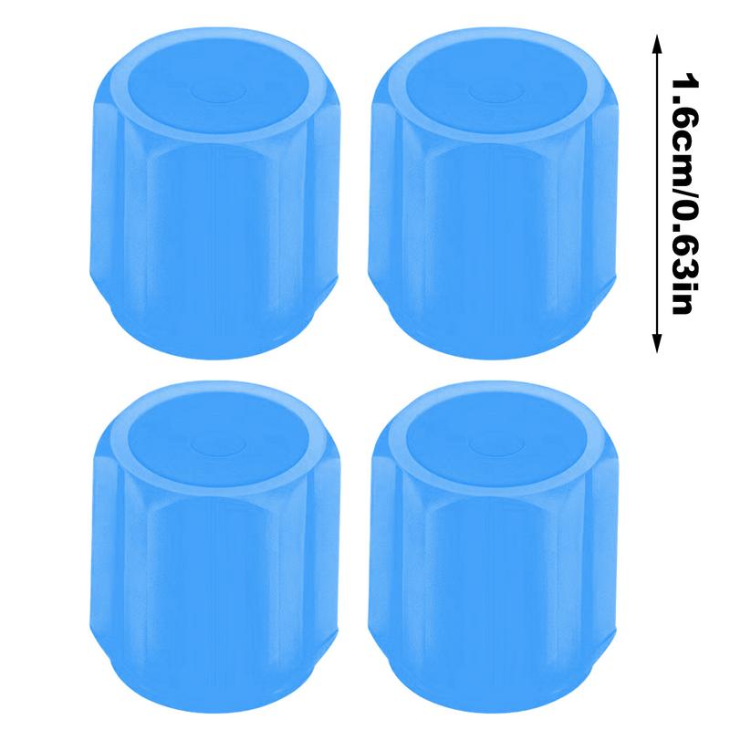 4Pcs Car Glow In The Dark Tire Valve Cap Motorcycle Bike Wheel Nozzle Night Glowing Fluorescent Decor Tyre Valve Stem Caps
