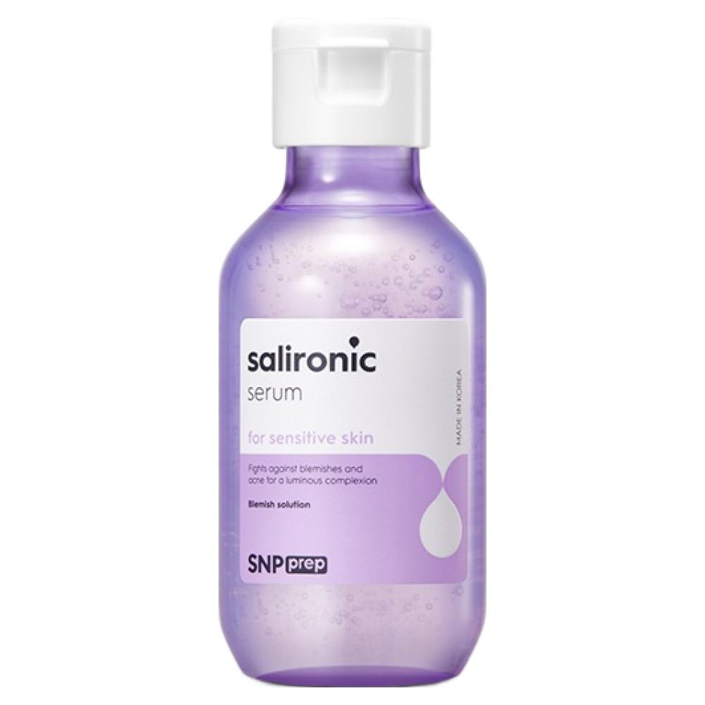 SNP Prep Salironic Serum 110ml - Gentle BHA & Hyaluronic Acid Soothing Serum for Sensitive, Acne-Prone Skin