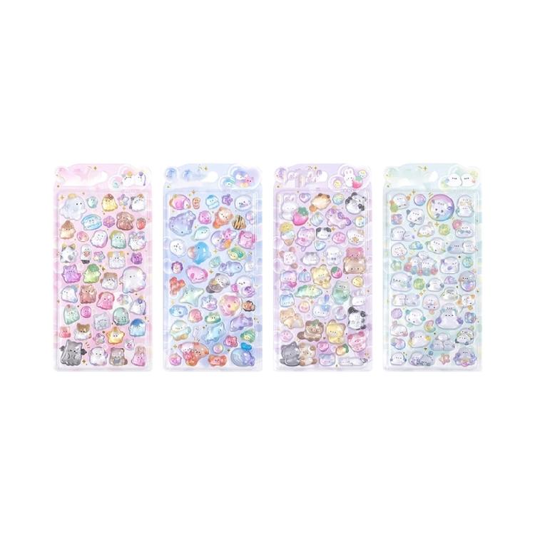 Cartoon Animal Sticker for Journal Planner Phone Case Scrapbooking Embellishment Motivational Sticker for Kid Teacher