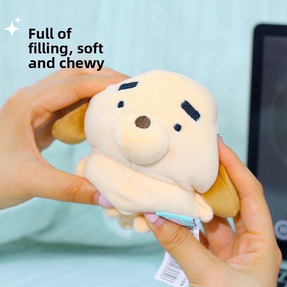 Cute Animal Plush Keychain With Polyester Fiber For Gift Giving And Bag Decor