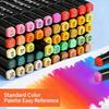 120 Colors Alcohol Markers Set Dual Tip Chisel & Fine Brush Pens Art Supplies for Artists Adults Coloring Book Drawing Sketching
