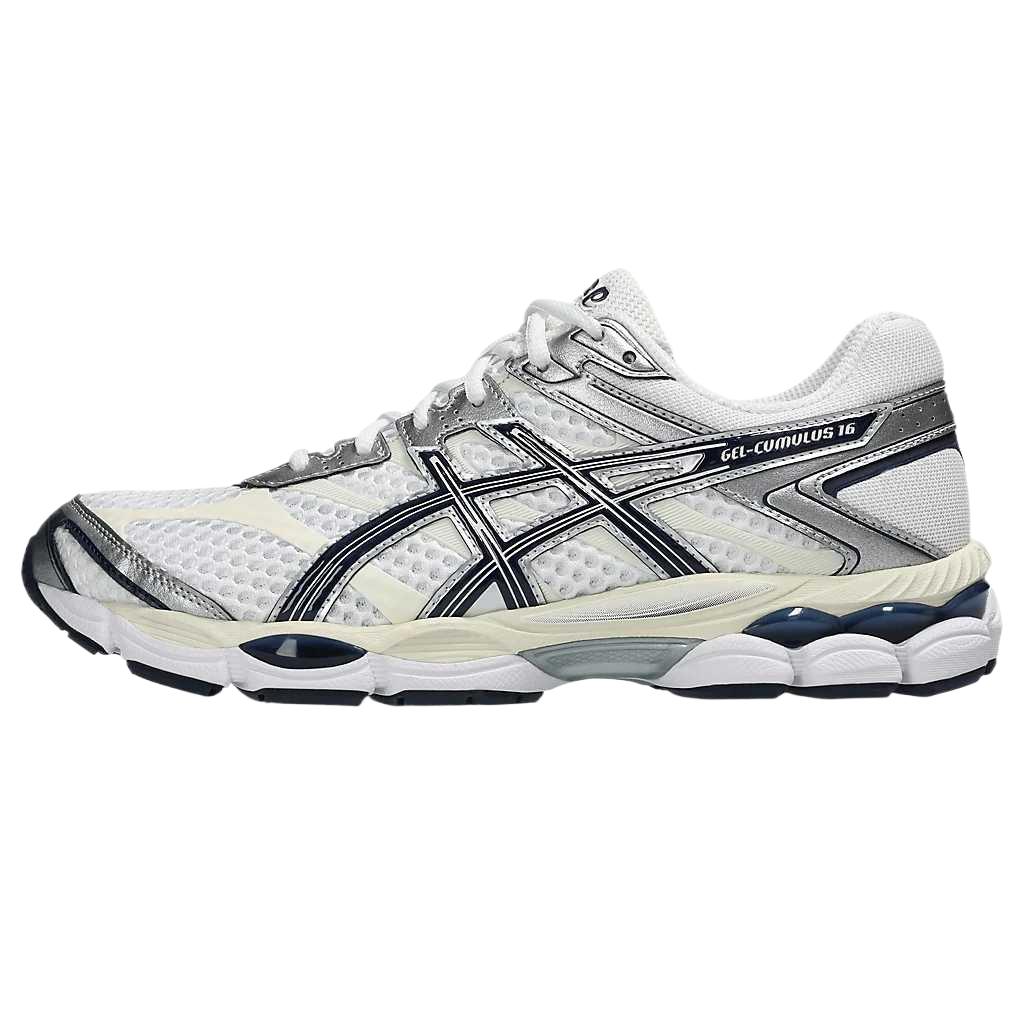 ASICS Gel Cumulus 16 White Midnight Unisex Sneakers 1203A733-103 40