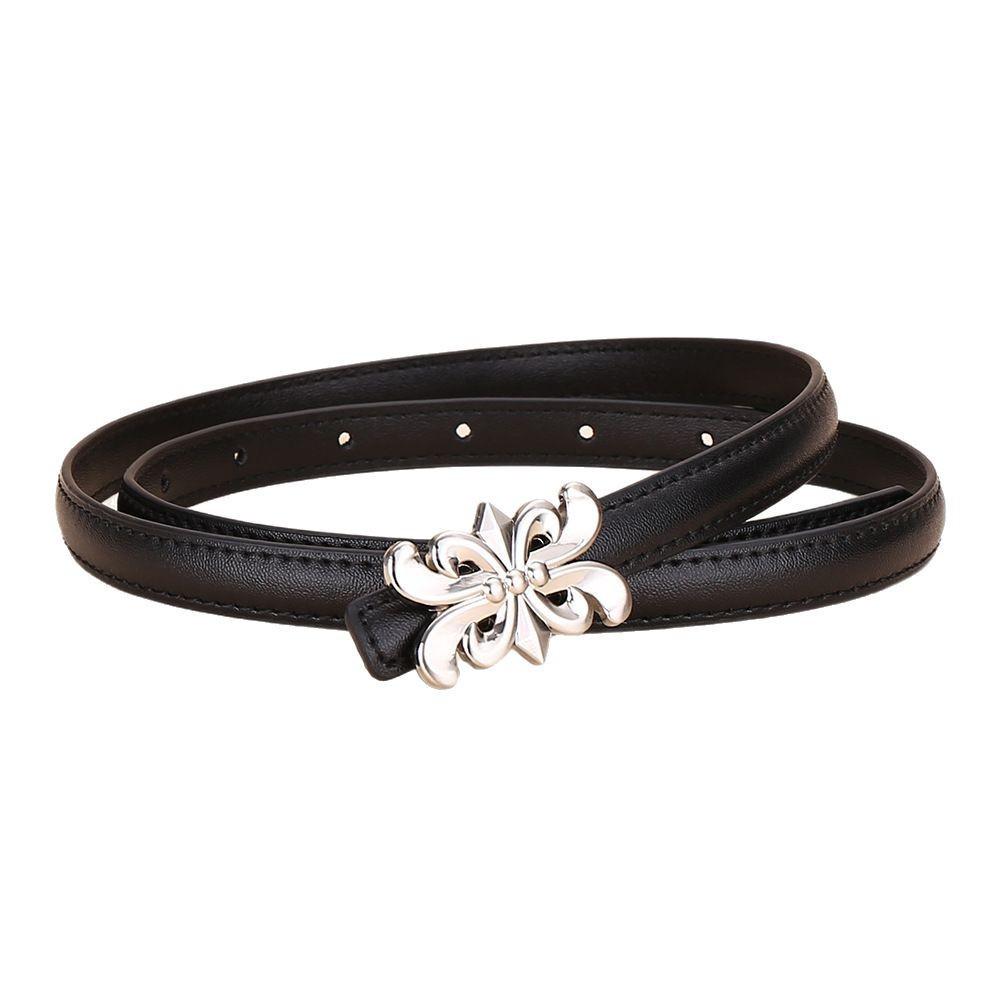 Vintage Women's Cowhide Leather Belt - Versatile Business and Casual Accessory