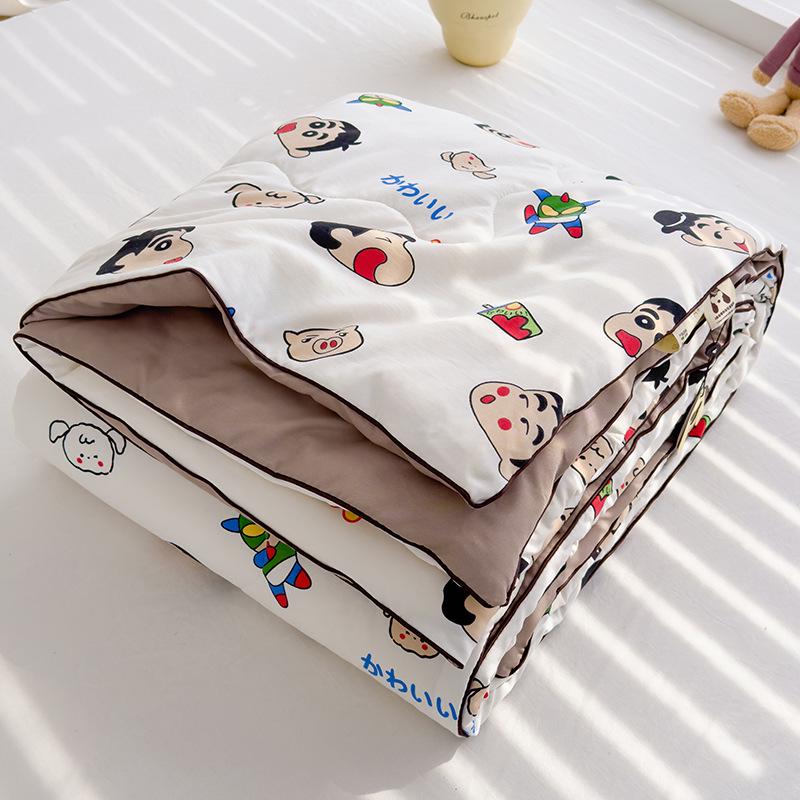 Class A Double Layer Soybean Fiber Quilt for Mothers & Babies - Lightweight Children's Summer Air Conditioning Quilt