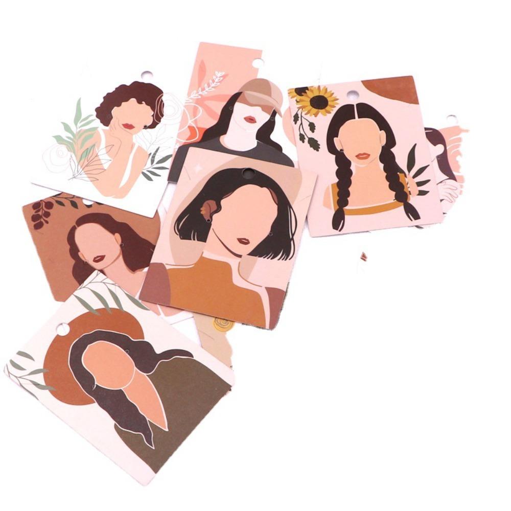 Lady Style Jewelry Display Cards Paper Earring Holder Cards Earring Cards  Jewelry Holder Cards