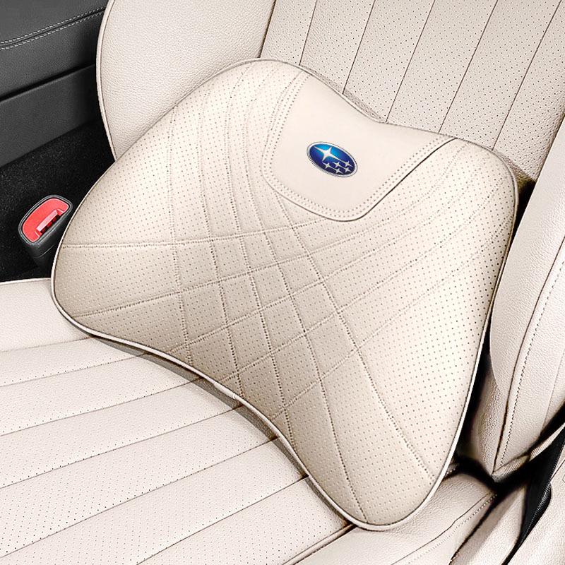 Subaru BRZ, WRX, Forester Headrest and Neck Support Pillow with Memory Foam Lumbar Cushion