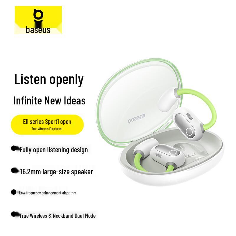 

Baseus Eli Series Sport 1 Open-Ear Bluetooth Earbuds