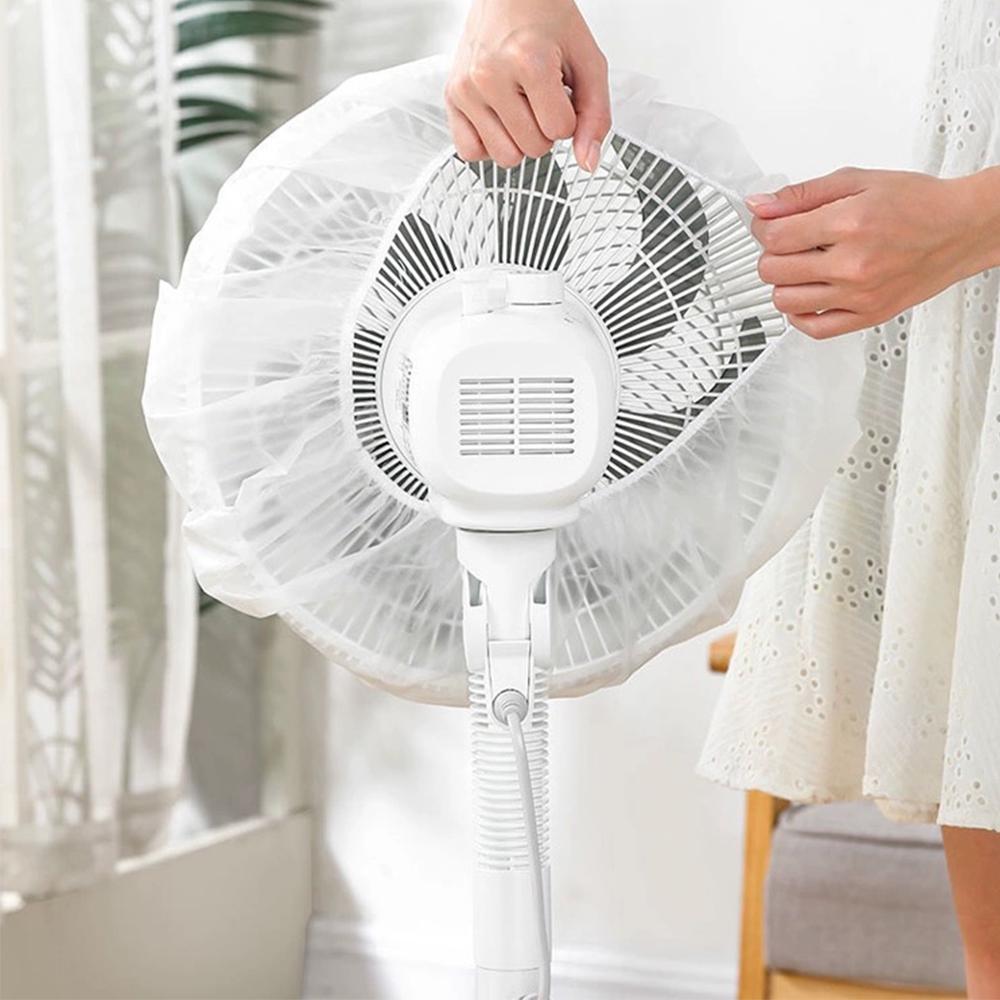 Copertura Antipolvere Impermeabile in PEVA per Ventilatore Elettrico Verticale da Pavimento Universale, Coperture Antipolvere Rotonde Lavabili, Protezione Resistente all'Umidità