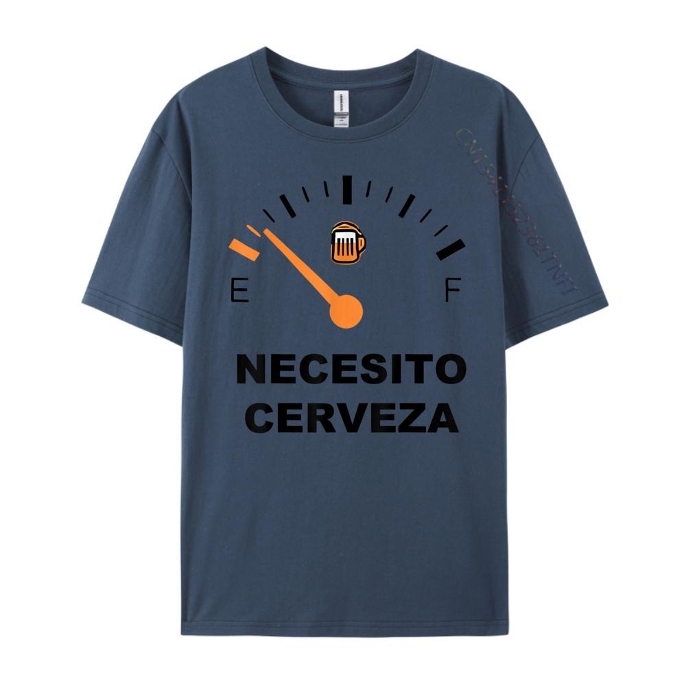 

Necesito Cerveza Unisexs Clothing Plus Size Graphic T Shirts Leisure Unisexs Clothing Plus Size T-Shirts 4XL