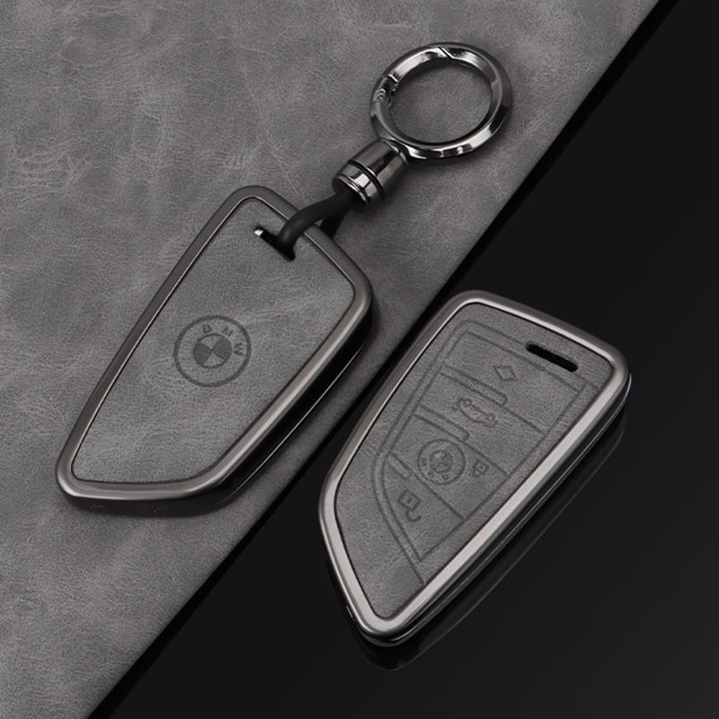 Car Remote Key Case Cover Shell For BMW M X1 X3 X5 X6 X7 1 3 5 6 7 Series G20 G30 G11 F15 F16 G01 G02 F48 Accessories Keychain T6