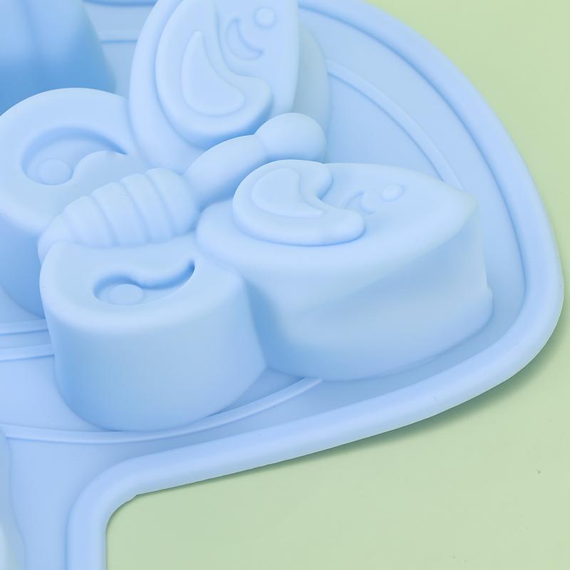 Chocolate Silicone Molds Butterfly Ice Cube Tray 6 Cavity Biscuit Fondant Baking Mould Wax Melt Molds Kitchen Accessories