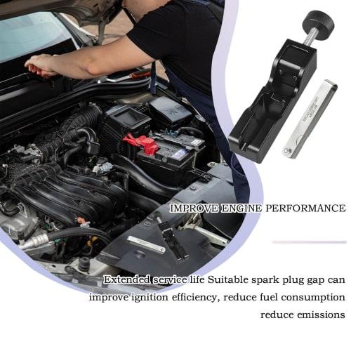 Spark Plug Gap Tool, Spark Plug Gapping Tool | Professional Installation Device Gap Gauge - Practical Ignition Device with Feeler Gauge for Cars and M